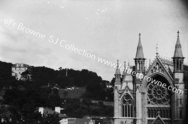 MOUNT ST MARYS & CATHEDRAL FROM BISHOPS HOUSE